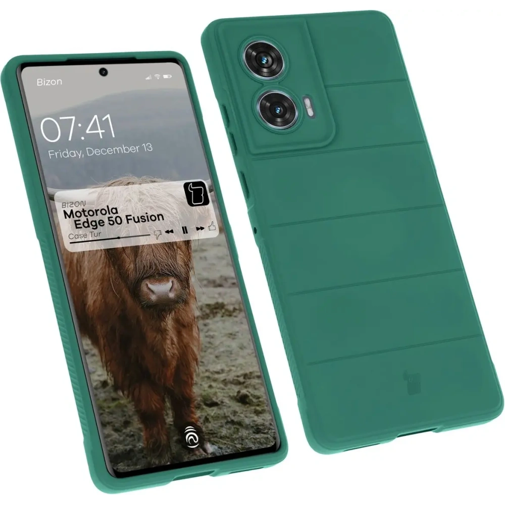 Hurtownia GSM - Pancerne etui Bizon Case Tur do Motorola Edge 50 Fusion ciemnozielone - BIZ6793 - {ean13} - Hurt