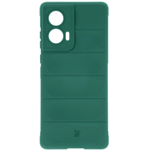 Pancerne etui Bizon Case Tur do Motorola Edge 50 Fusion ciemnozielone