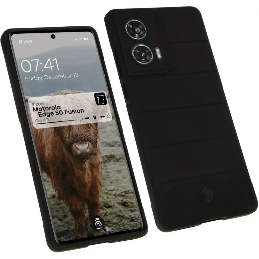 Hurtownia GSM - Pancerne etui Bizon Case Tur do Motorola Edge 50 Fusion czarne - BIZ6794 - {ean13} - Hurt