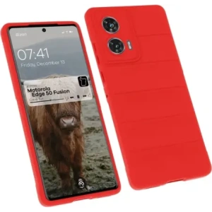 Hurtownia GSM - Bizon Carcasa Tur Motorola Edge 50 Fusion roșie - BIZ6795 - {ean13} - Hurt