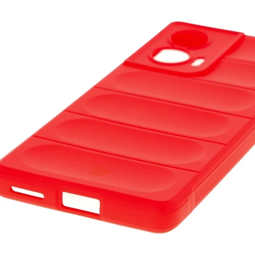 Pancerne etui Bizon Case Tur do Motorola Edge 50 Fusion czerwone