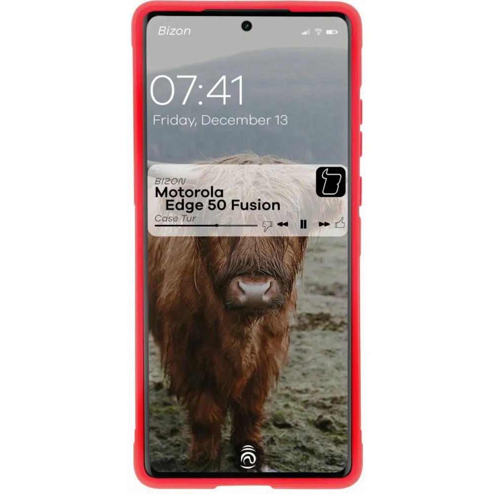 Hurtownia GSM - Pancerne etui Bizon Case Tur do Motorola Edge 50 Fusion czerwone - BIZ6795 - {ean13} - Hurt