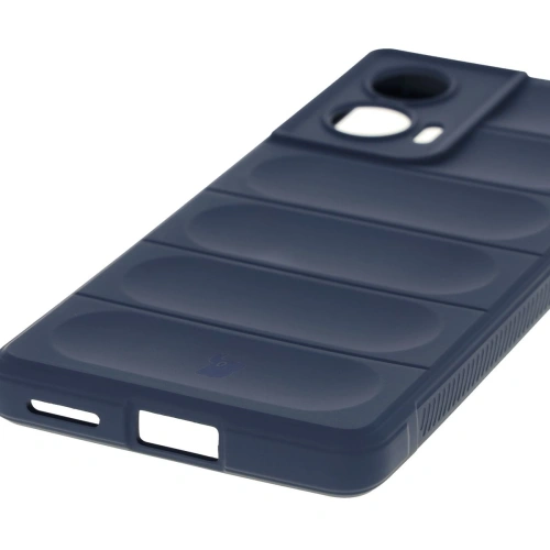 Pancerne etui Bizon Case Tur do Motorola Edge 50 Fusion granatowe