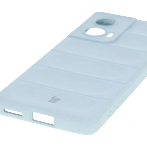 Pancerne etui Bizon Case Tur do Motorola Edge 50 Fusion jasnoniebieskie