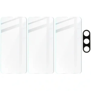 Hurtownia GSM - 3x Szkło na ekran + szkło na aparat Bizon Clear do Samsung Galaxy A16 4G/5G - BIZ6799 - {ean13} - Hurt