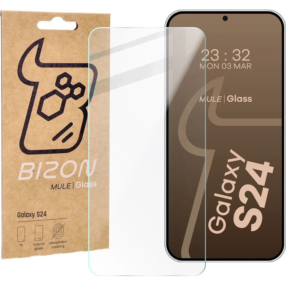 Hurtownia GSM - Bizon Glass Mule Samsung Galaxy S24 - BIZ6800 - {ean13} - Hurt