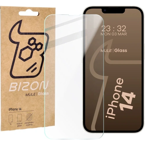 Elastyczne szkło hybrydowe Bizon Glass Mule do Apple iPhone 14