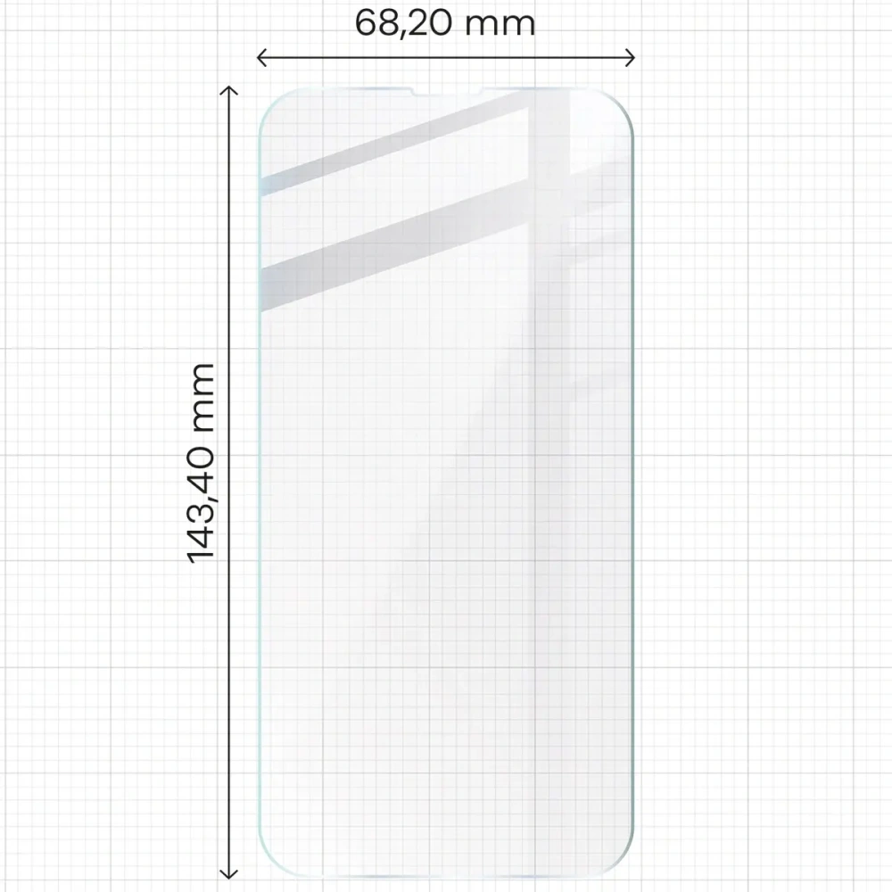 Hurtownia GSM - Bizon Glass Mule Apple iPhone 14 - BIZ6801 - {ean13} - Hurt