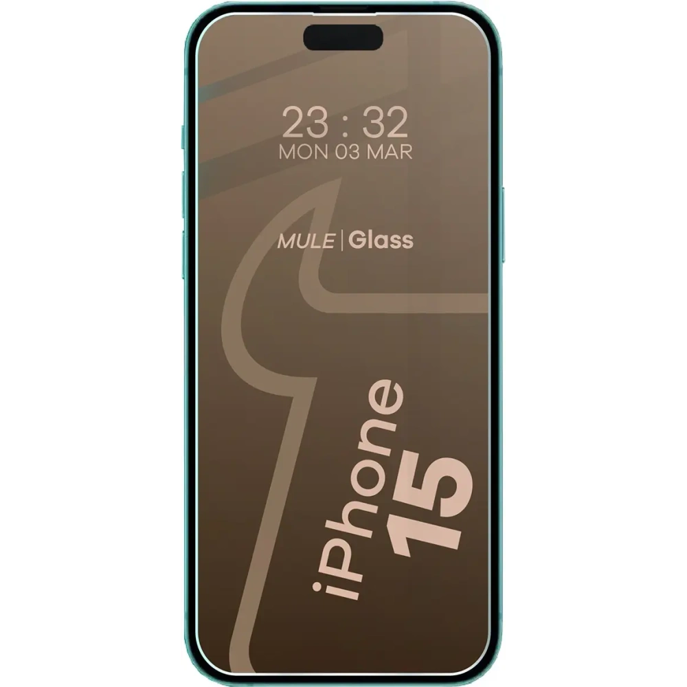 Wholesale Bizon Glass Mule Flexible hybrid glass Apple iPhone 15 - BIZ6803 - {ean13} - Hurt