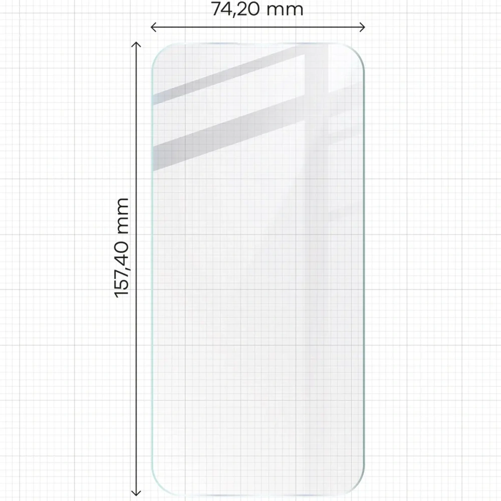 Hurtownia GSM - Bizon Glass Mule Apple iPhone 15 Plus - BIZ6804 - {ean13} - Hurt