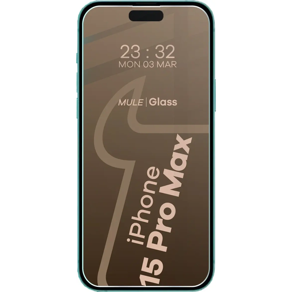 Wholesale Bizon Glass Mule Flexible hybrid glass Apple iPhone 15 Pro Max - BIZ6806 - {ean13} - Hurt