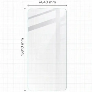 Elastyczne szkło hybrydowe Bizon Glass Mule do Samsung Galaxy A55 5G