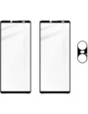 Hurtownia GSM - 2x Temperované sklo na obrazovku s rámečkem + sklo na fotoaparát Bizon Edge pro Xperia 10 VI - BIZ6815 - {ean13} - Hurt