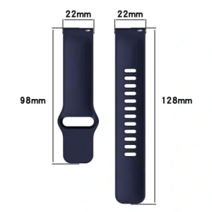 Hurtownia GSM - Bizon Szíj Óra Szilikon Xiaomi Redmi Watch 5 Lite / 5 Active tengerészkék - BIZ6816 - {ean13} - Hurt