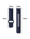 Hurtownia GSM - Bizon Szíj Óra Szilikon Xiaomi Redmi Watch 5 Lite / 5 Active tengerészkék - BIZ6816 - {ean13} - Hurt