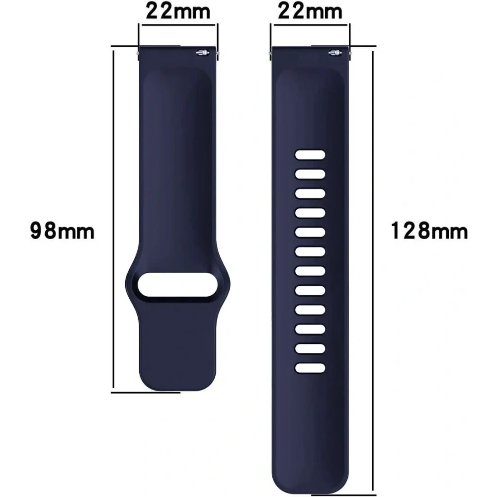 Hurtownia GSM - Bizon Szíj Óra Szilikon Xiaomi Redmi Watch 5 Lite / 5 Active tengerészkék - BIZ6816 - {ean13} - Hurt