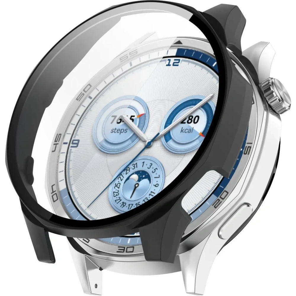 Wholesale Bizon Case+Glass Watch Huawei Watch GT 5 46 mm black matte - BIZ6817 - {ean13} - Hurt