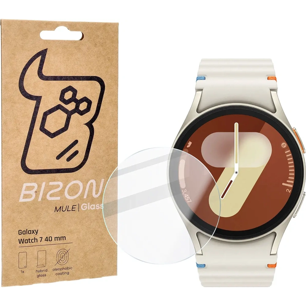 Hurtownia GSM - Bizon Glass Watch Mule Samsung Galaxy Watch 7 40 mm - BIZ6818 - {ean13} - Hurt