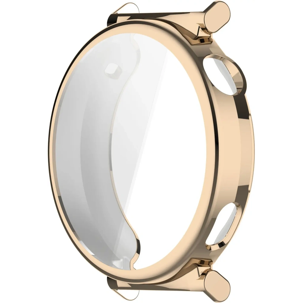Etui z osłoną ekranu Bizon Case Watch Felipe do Huawei Watch GT 5 Pro 42 mm złote