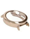 Etui z osłoną ekranu Bizon Case Watch Felipe do Huawei Watch GT 5 Pro 42 mm złote