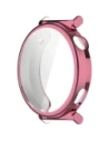 Etui z osłoną ekranu Bizon Case Watch Felipe do Huawei Watch GT 5 Pro 42 mm różowe