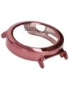 Etui z osłoną ekranu Bizon Case Watch Felipe do Huawei Watch GT 5 Pro 42 mm różowe