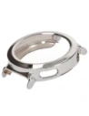 Etui z osłoną ekranu Bizon Case Watch Felipe do Huawei Watch GT 5 Pro 42 mm srebrne