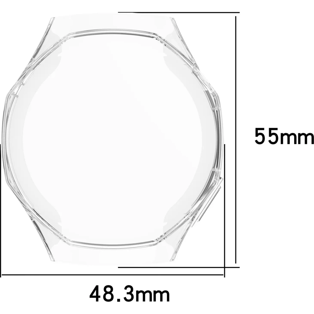 Hurtownia GSM - Bizon Case Watch Felipe Huawei Watch GT 5 Pro 46 mm átlátszó - BIZ6826 - {ean13} - Hurt
