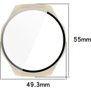 Hurtownia GSM - Bizon Case+Glass óra Huawei Watch GT 5 Pro 46 mm bézs - BIZ6827 - {ean13} - Hurt