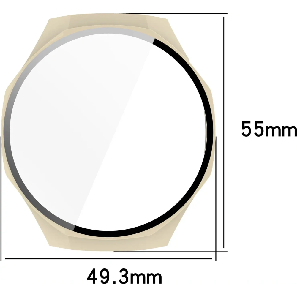 Hurtownia GSM - Bizon Case+Glass Watch Huawei Watch GT 5 Pro 46 mm bej - BIZ6827 - {ean13} - Hurt