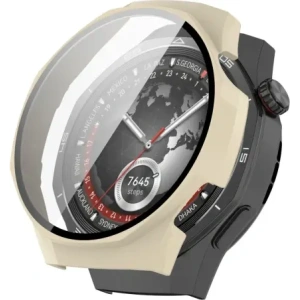 Hurtownia GSM - Bizon Case+Glass óra Huawei Watch GT 5 Pro 46 mm bézs - BIZ6827 - {ean13} - Hurt