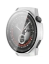 Hurtownia GSM - Etui se sklem na hodinky Bizon Case+Glass Watch pro Huawei Watch GT 5 Pro 46 mm stříbrné saténové - BIZ6828 - {ean13} - Hurt