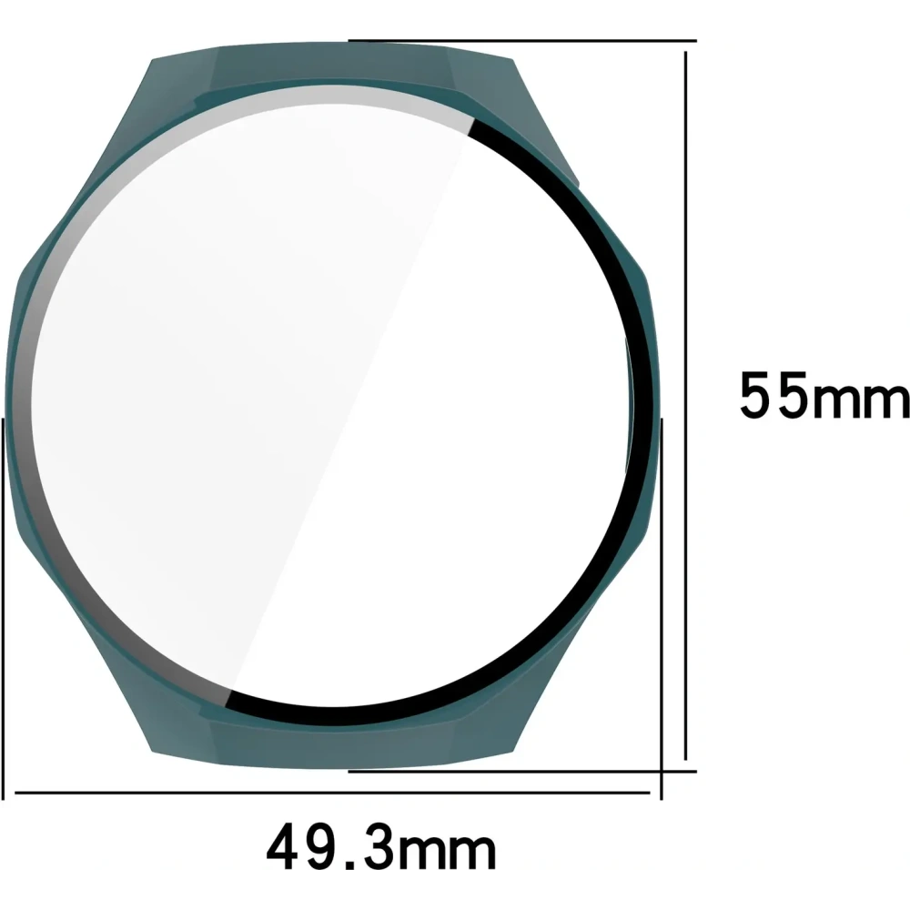 Wholesale Bizon Case+Glass Watch Huawei Watch GT 5 Pro 46 mm green - BIZ6835 - {ean13} - Hurt