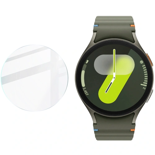 Elastyczne szkło hybrydowe Bizon Glass Watch Mule do Samsung Galaxy Watch 7 44 mm