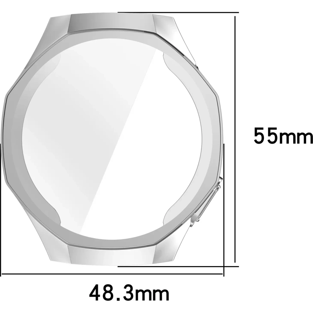 Hurtownia GSM - Bizon Case Watch Felipe Huawei Watch GT 5 Pro 46 mm argintiu - BIZ6839 - {ean13} - Hurt