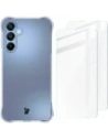 Bizon Case Clear Pack-Hülle + 2x Glas Samsung Galaxy A16 4G/5G klar