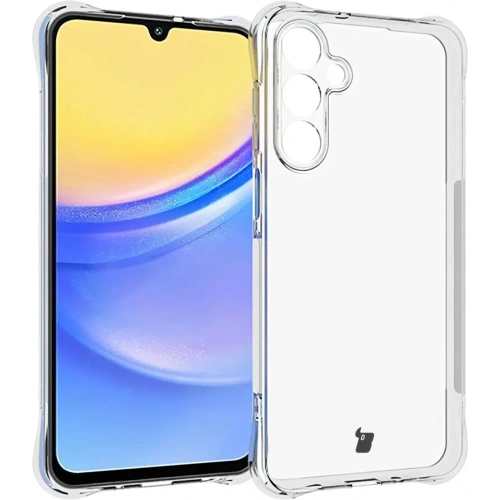 Etui + 2x szkło na ekran Bizon Case Clear Pack do Samsung Galaxy A16 4G/5G przezroczyste