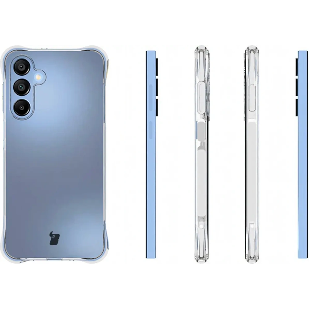 Hurtownia GSM - Bizon Case Clear Pack carcasă + 2x sticlă de protecție Samsung Galaxy A16 4G/5G transparentă - BIZ6840 - {ean13} - Hurt