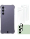 Hurtownia GSM - Bizon Case Clear Pack Hülle + 2x gehärtetes Glas + Linsen Glas Samsung Galaxy S24 FE - BIZ6841 - {ean13} - Hurt