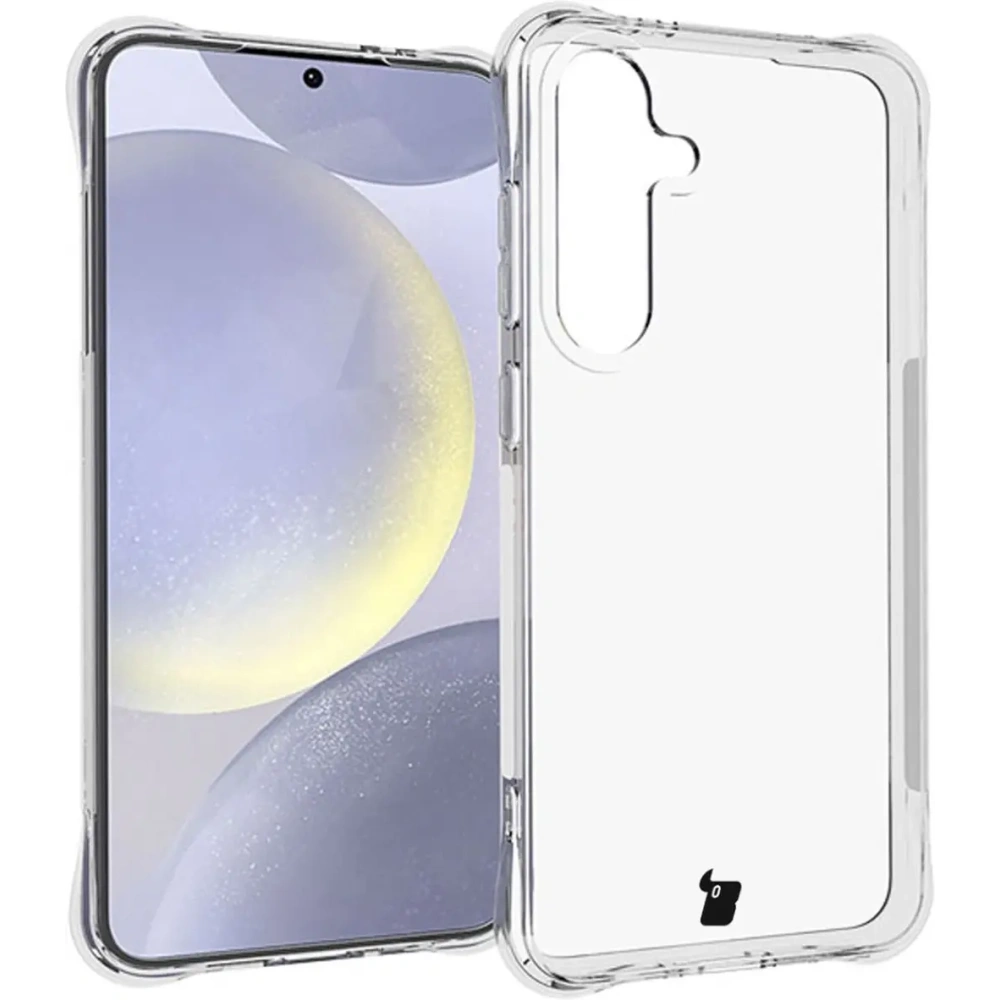 Hurtownia GSM - Bizon Case Clear Pack Hülle + 2x gehärtetes Glas + Linsen Glas Samsung Galaxy S24 FE - BIZ6841 - {ean13} - Hurt