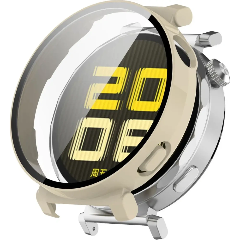 Hurtownia GSM - Bizon Case+Glass Uhr Huawei Uhr GT 5 Pro 42 mm beige - BIZ6842 - {ean13} - Hurt