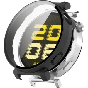 Hurtownia GSM - Etui ze szkłem do zegarka Bizon Case+Glass Watch do Huawei Watch GT 5 Pro 42 mm czarne matowe - BIZ6848 - {ean13} - Hurt