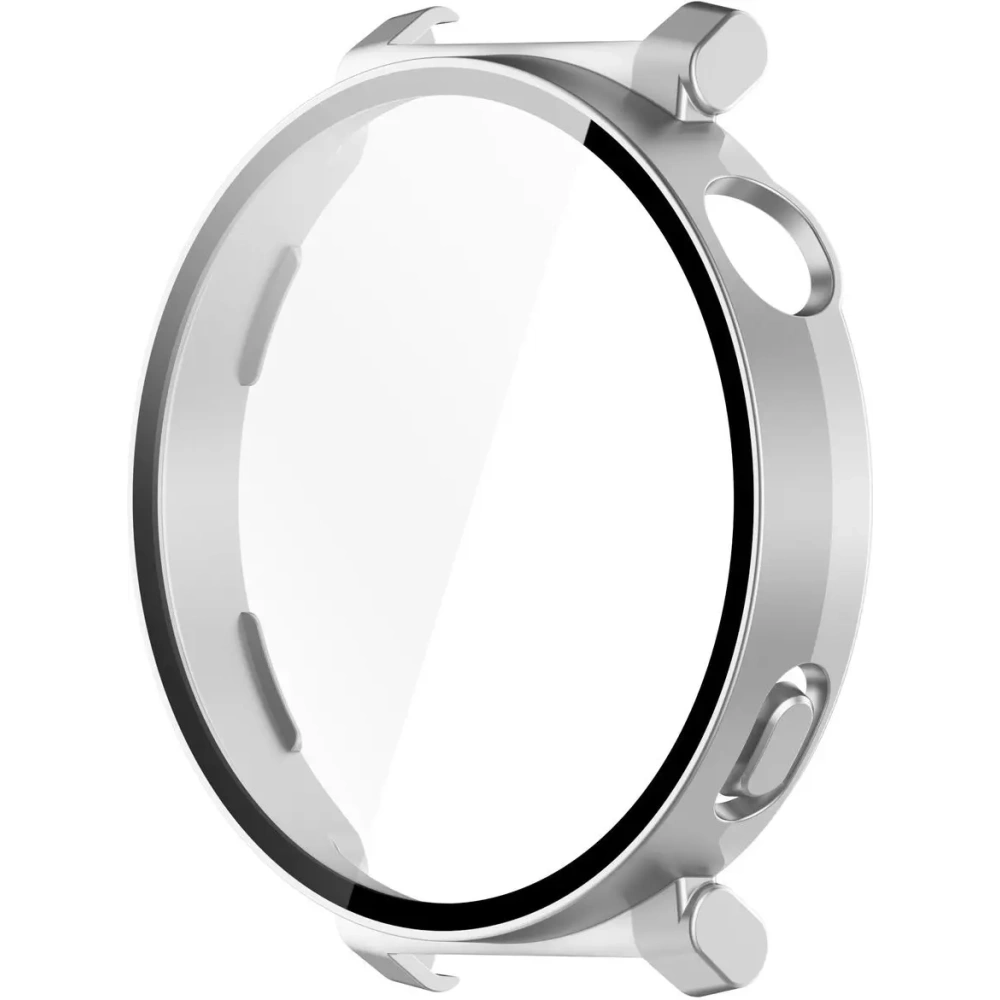 Hurtownia GSM - Bizon Case+Glass óra Huawei Watch GT 5 Pro 42 mm ezüst selyemfényű - BIZ6849 - {ean13} - Hurt