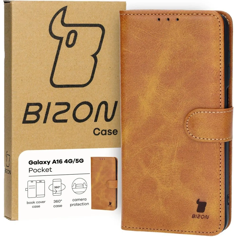 Hurtownia GSM - Bizon Case Pocket Samsung Galaxy A16 4G/5G maro - BIZ6850 - {ean13} - Hurt