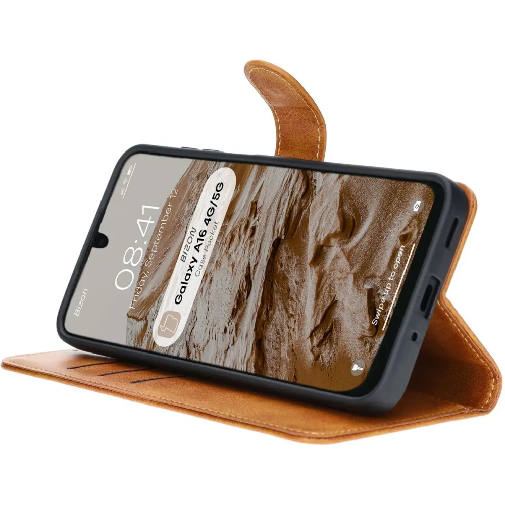 Hurtownia GSM - Bizon Case Pocket Samsung Galaxy A16 4G/5G braun - BIZ6850 - {ean13} - Hurt