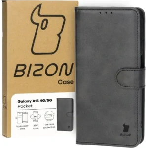 Wholesale Bizon Case Pocket Samsung Galaxy A16 4G/5G black - BIZ6851 - {ean13} - Hurt