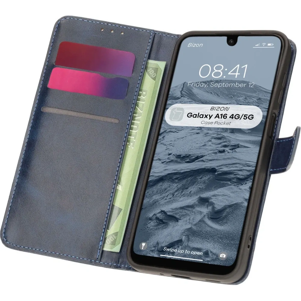 Hurtownia GSM - Bizon Case Pocket Samsung Galaxy A16 4G/5G marineblau - BIZ6852 - {ean13} - Hurt