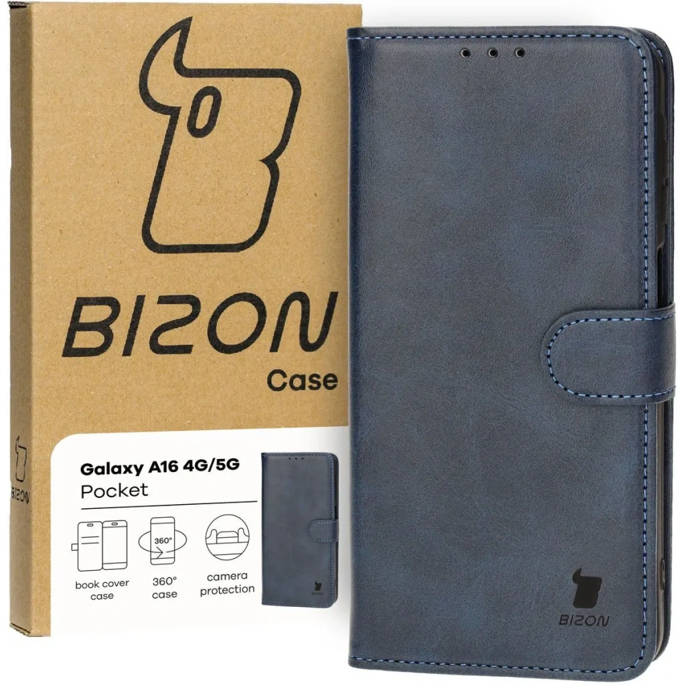 Hurtownia GSM - Bizon Case Pocket Samsung Galaxy A16 4G/5G marineblau - BIZ6852 - {ean13} - Hurt