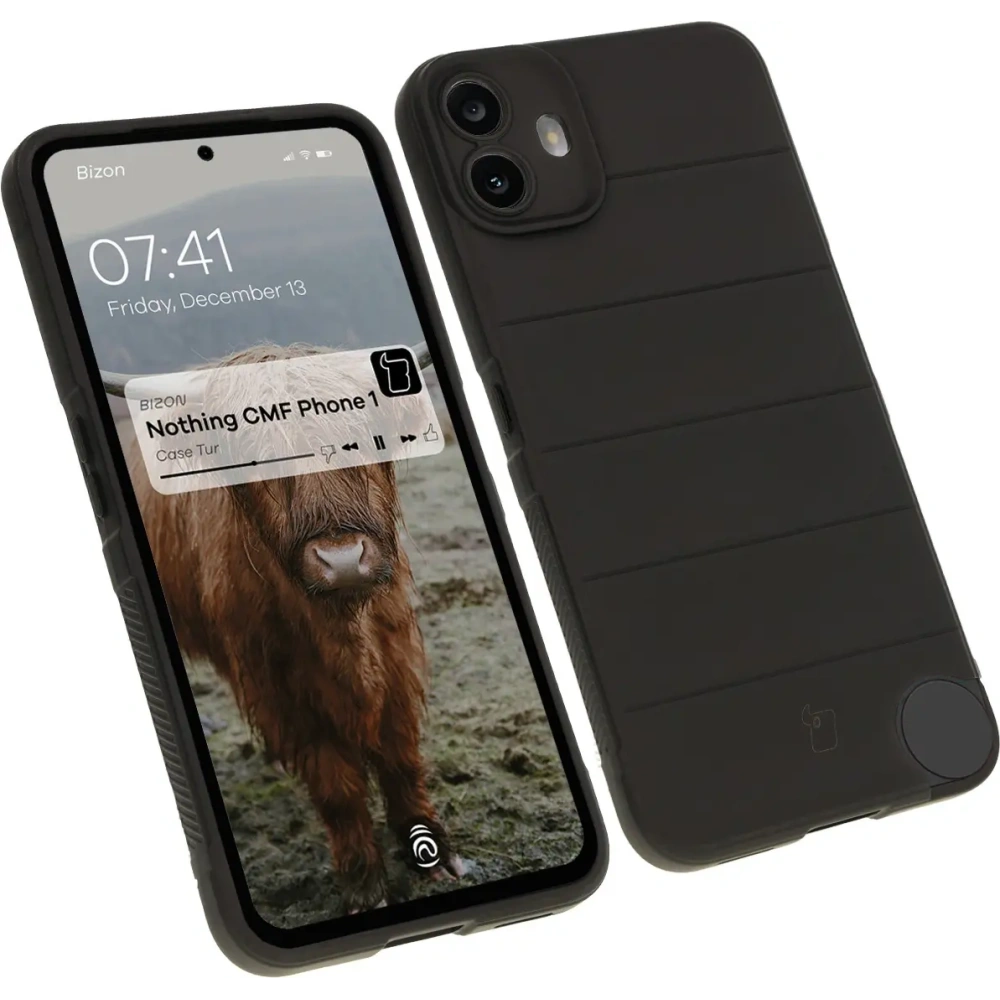 Hurtownia GSM - Bizon Case Tur Nothing CMF Phone 1 schwarz - BIZ6854 - {ean13} - Hurt
