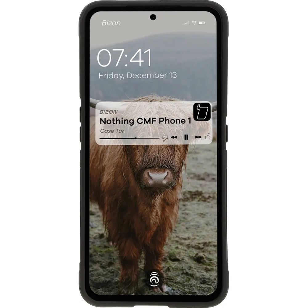 Hurtownia GSM - Bizon Case Tur Nothing CMF Phone 1 schwarz - BIZ6854 - {ean13} - Hurt